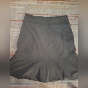 Royal Robbins Charcoal A-Line Skirt